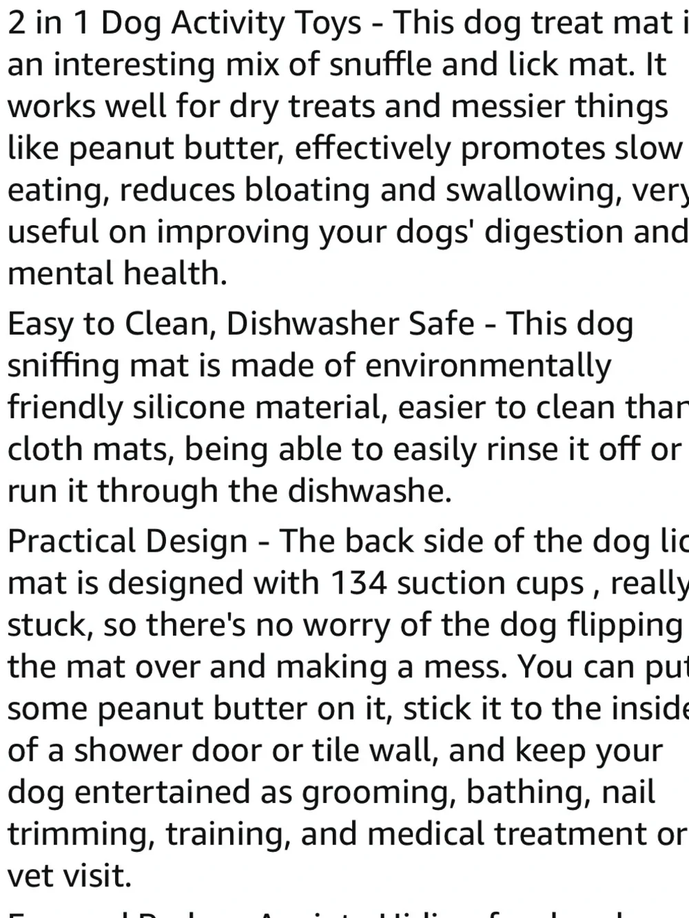 Silicone snuffle mat slow feeding lick mat  for dogs or cats
